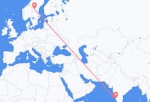 Flights from Mangalore, India to Sveg, Sweden