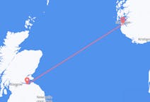 Flyrejser fra Stavanger, Norge til Edinburgh, Skotland