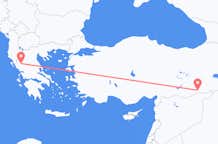 Flyreiser fra Mardin, Tyrkia til Ioánnina, Hellas