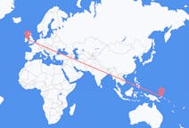 出发地 巴布亚新几内亚出发地 拉包爾目的地 爱尔兰都柏林的航班