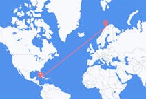 Flyrejser fra Grand Cayman til Tromsö