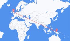 Flights from Jayapura, Indonesia to Manchester, England