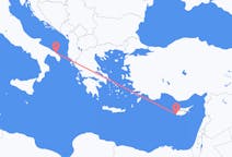 Vluchten van Paphos, Cyprus naar Brindisi, Italië