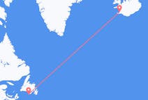 Flyreiser fra Saint-Pierre, til Reykjavík