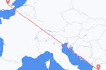 Flug frá London til Ohrid