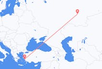 Flights from Ufa, Russia to Samos, Greece