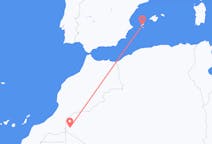 Flyg från Tindouf, Algeriet till Ibiza, Spanien
