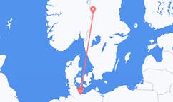 Flights from from Lübeck to Rörbäcksnäs