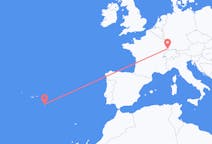Flyg från Santa Maria, Kap Verde, Portugal till Mulhouse, Schweiz