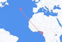 Flights from São Tomé, São Tomé & Príncipe to Corvo Island, Portugal