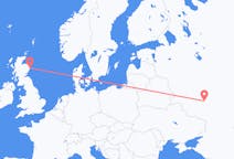 Flyg från Lipetsk till Aberdeen
