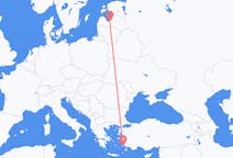 出发地 拉脱维亚出发地 里加目的地 希腊科斯岛的航班