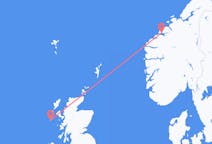 Flights from Molde, Norway to Barra, the United Kingdom