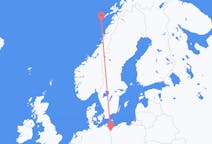 Flights from Røst, Norway to Szczecin, Poland