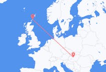Flights from North Ronaldsay, the United Kingdom to Budapest, Hungary