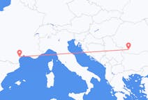 出发地 法国贝济耶目的地 罗马尼亚克拉约瓦的航班