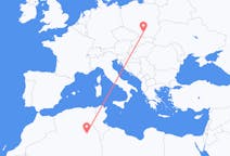 Flyrejser fra Hassi Messaoud, Algeriet til Kraków, Polen