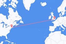 Flights from Hartford, the United States to London, England