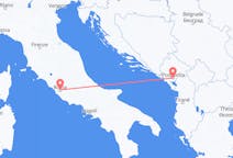 Flyrejser fra Rom, Italien til Podgorica, Montenegro