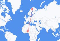 Flights from Benin City, Nigeria to Luleå, Sweden