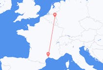 Flights from Maastricht, the Netherlands to Montpellier, France