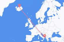 Flyrejser fra Brindisi, Italien til Akureyri, Island