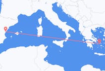 Loty z miasta Syros do miasta Castellón de la Plana