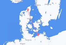Flights from Aalborg, Denmark to Rostock, Germany