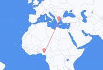 Flyreiser fra Enugu, Nigeria til Athen, Hellas