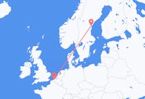 Flyg från Ostend till Sundsvall