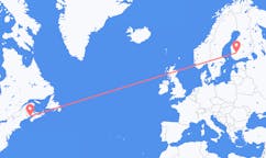 Flights from Saint John to Tampere