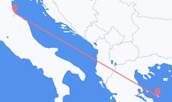 Flights from Rimini, Italy to Skyros, Greece