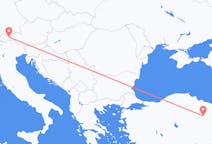 Fly fra Innsbruck til Sivas