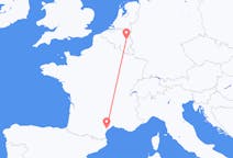 Flights from Béziers, France to Liège, Belgium