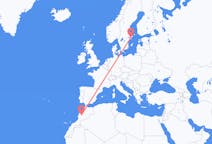 Flyreiser fra Marrakech, Marokko til Stockholm, Sverige