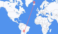 Flights from Corrientes, Argentina to Akureyri, Iceland