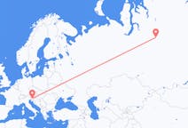 Flights from Ljubljana, Slovenia to Turukhansk, Russia