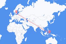 Flights from Ternate City, Indonesia to Växjö, Sweden
