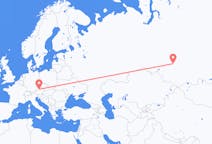 Flights from Tomsk, Russia to Linz, Austria