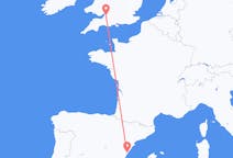 Flights from Castellón de la Plana, Spain to Bristol, the United Kingdom