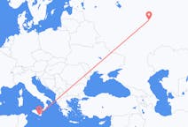 Flights from Cheboksary, Russia to Comiso, Italy