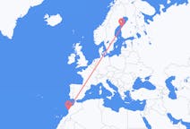 Flights from Essaouira, Morocco to Vaasa, Finland