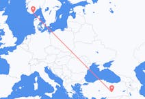 Flyg från Kristiansand, Norge till Malatya, Turkiet