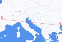 Flüge von Warna, Bulgarien nach Brive-la-gaillarde, Frankreich
