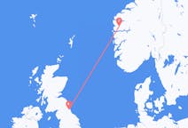 Flights from Førde, Norway to Newcastle upon Tyne, the United Kingdom