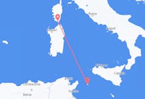 Vluchten van Pantelleria naar Figari