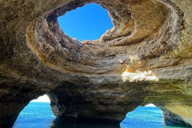 Från Faro: Adventure Cave Tour - Benagil Cave och mycket mer