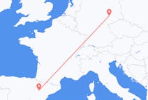 Flyreiser fra Zaragoza, til Leipzig