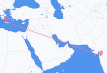 Flights from Nashik, India to Chania, Greece