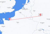 Flyg från Deauville, Frankrike till Frankfurt, Frankrike